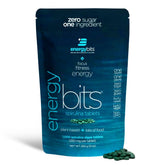 ENERGYBITS spirulina tablets bottle for quick energy support.