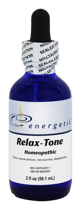 Energetix Relax-Tone bottle (2 oz) for easy daily calm support.