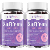Enerlix Saffron Gummies bottle pour offers convenient daily mood support.