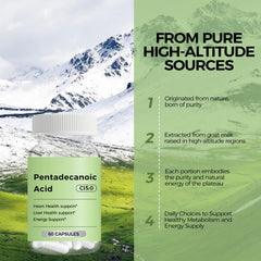 Engtozl Pentadecanoic Acid pills show convenient supplement form.