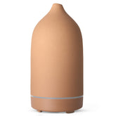 ENILYM ceramic diffuser 100ml red close-up, showing handmade craftsmanship and aroma diffusion