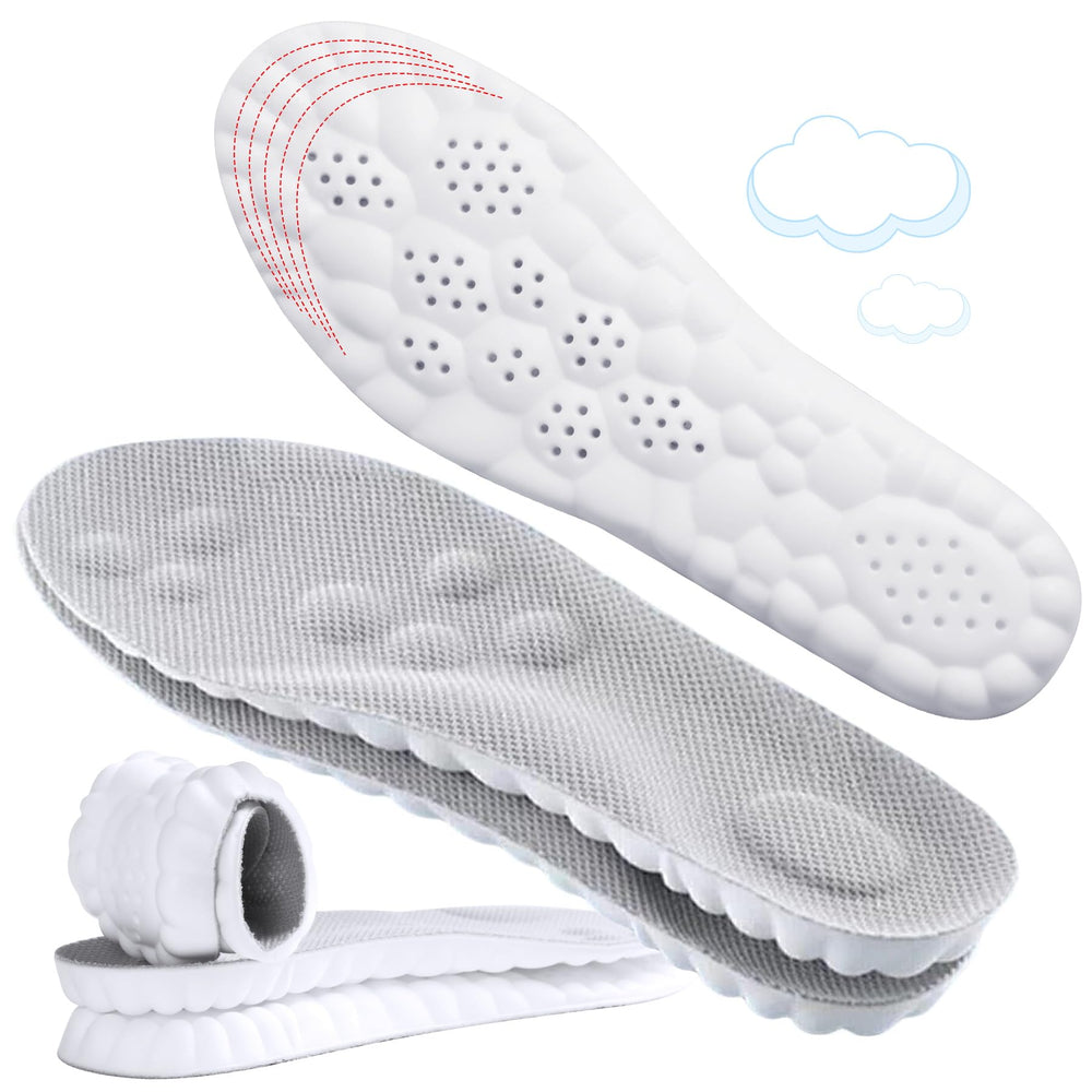 ENLOPQ 4D cloud comfort sole heel helps reduce fatigue during long walks