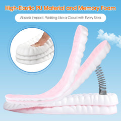 ENLOPQ 4D Cloud-like Comfort Sole showing arch-support design for steadier steps