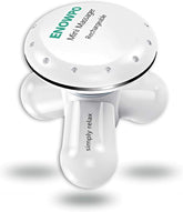 ENOWPO handheld mini massager front view highlights compact design for travel-ready use.