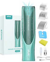 ENSSU baby hair clipper with vacuum collection for mess-free grooming
