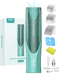 ENSSU baby hair clipper with vacuum collection for mess-free grooming