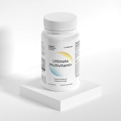 envitamin label shows 23 vitamins and minerals for daily nutrition