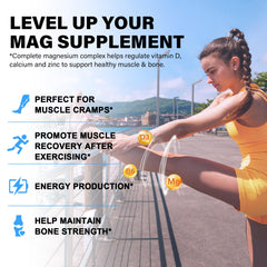 EnvyCure Magnesium Complex label close-up noting non-GMO and vegan formula