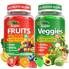 EnvyCure Super Greens Gummies bottle ready for daily immune support