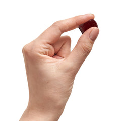ActiFruit 20 chew closeup reveals smooth texture and berry taste.