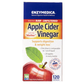 Enzymedica Apple Cider Vinegar capsules for digestive support and absorption