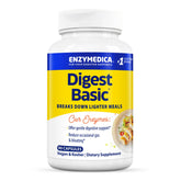 Enzymedica Digest Basic bottle with capsules for sensitive stomach comfort.
