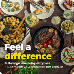 Enzymedica Digest Complete label closeup highlighting natural ingredients