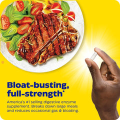 Enzymedica Digest Gold + ATPro ingredients label highlights the enzyme blend.