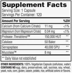 Enzymedica Immune Defense capsules in closeup highlighting easy-to-swallow design for daily use.