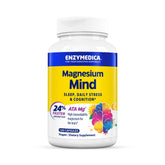 Enzymedica Magnesium Mind with ATA Mg bottle promotes daily calm and focus.