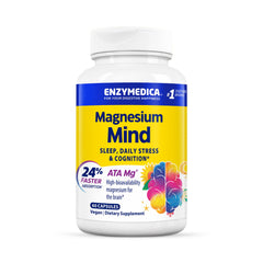 Enzymedica Magnesium Mind capsules with ATA Mg for fast absorption