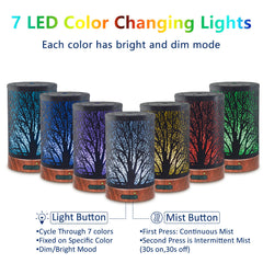 EQUSUPRO ultrasonic diffuser emitting cool mist for home comfort