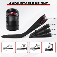 ERGOfoot 2 inch height increase insole for comfortable daily lift