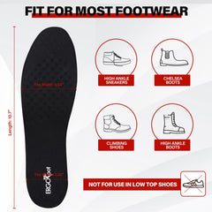 ERGOfoot 3.54 inch height-increase insole for maximum discreet lift