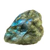 Erliway Labradorite raw crystal, large 1.25-2 inches for intuition and creativity