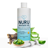 EROTICGEL Nuru Massage Gel bottle pour for mess-free, silky massages.