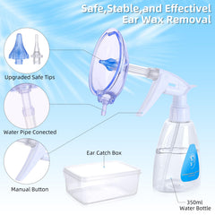 ESHOWEE ear irrigation kit with rigid and soft tubes