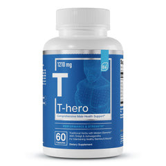 Essential Elements T-Hero bottle front promoting daily vitality