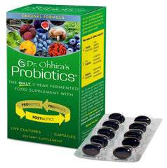 Essential Formulas Dr. Ohhira's Original bottle for gut balance and daily digestive support.