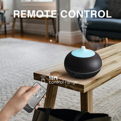 Essential oil diffuser 550ml mist emission for even fragrance distribution