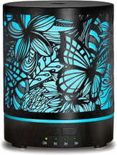 ESTINHOME diffuser showcases butterfly and flower design with decorative aroma diffusion