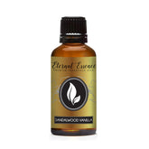 Eternal Essence Oils Sandalwood Vanilla bottle front for premium home fragrance.