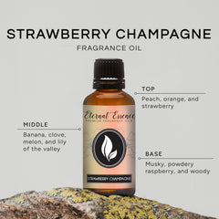 Eternal Essence Oils Strawberry Champagne dropper enables precise fragrance dispensing