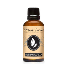Eternal Essence Oils Tahitian Vanilla 30ml bottle for premium candle fragrance