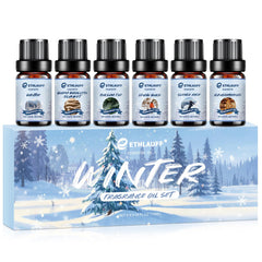 Ethlauff Essential Oils Winter Set gingerbread bottle for cozy diffuser rituals