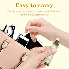 Ethlauff Helichrysum roll-on glass bottle highlighting amber glass for purity.