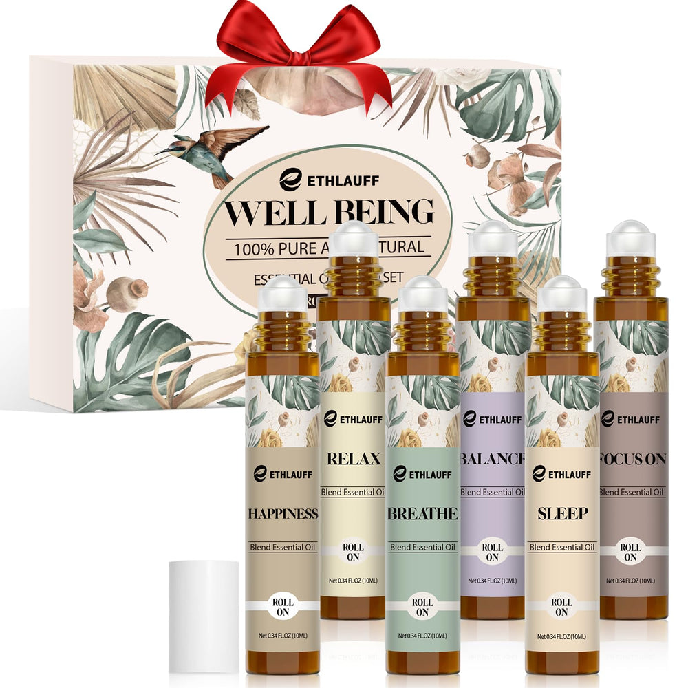 Ethlauff Relax roll-on bottle for on-the-go calm and daily self-care.