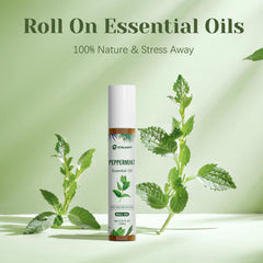 Ethlauff Roll-On Menta: aplicación en muñeca para uso rápido.