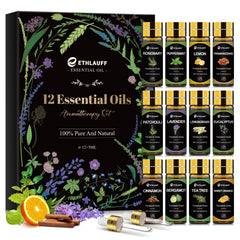 Ethlauff essential oil tea tree bottle for diffuser and skincare routines