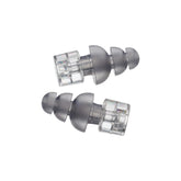 Etymotic ER20XS frost earplugs in packaging for travel-friendly hearing protection