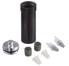 Etymotic ER20XS reusable earplugs canister keeping them dry and portable.