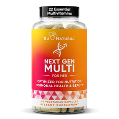 Eu Natural Next Gen multivitamin bottle front view for daily wellness