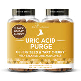Eu Natural Purge Uric Acid Flush bottle ready for daily detox support.