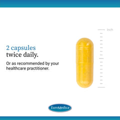 Bottle pour shot of EuroMedica Nerve Complex for easy dosing.