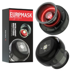 EURPMASK 2-pack cupping kit with red light for muscle care