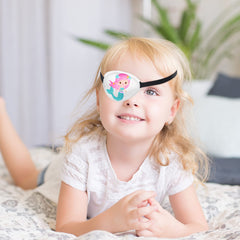Eurzom donut-pattern eye patch combines cute look and comfortable wear