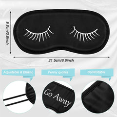 Eurzom adjustable strap eye mask for secure, customizable fit.