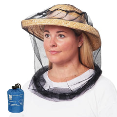 EVEN NATURALS red para cabeza contra mosquitos ultrafina, protección para senderismo.