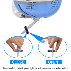 Evenpop anti-reflux chamber prevents backflow and odors.