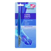 Ever Ready corn and callus trimmer front view highlights ergonomic design for precise removal